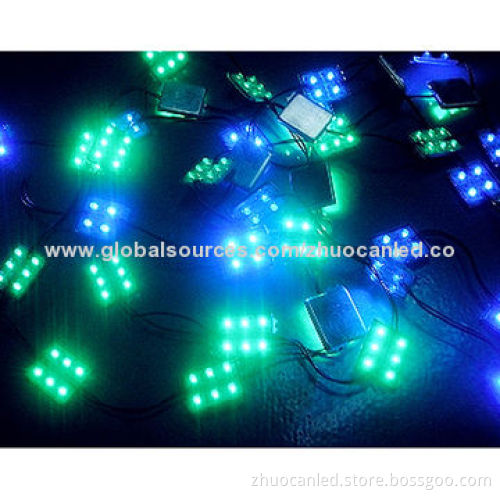 Waterproof 4 LEDs WS2801 Smart Pixel RGB LED Module